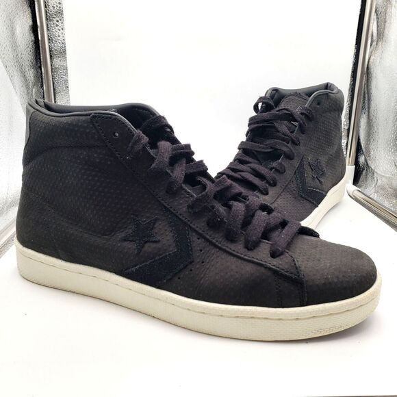 CONVERSE Pro Leather 76 Sneakers in Black Textured (Men\'s Size 10, Women\'s 11.5) main image 6